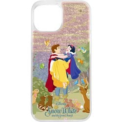 IJ-DP41LG1S/SW2 [iPhone 15 ディズニー / ラメ グリッターケース/白雪姫_目覚めのシーン]