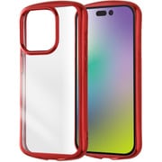 IN-P42TC13/RM [iPhone 15 Pro 耐衝撃 TPUソフトケース METAMORU plus/レッド]