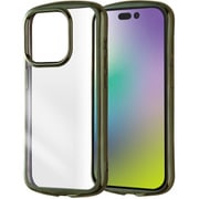IN-P42TC13/OVM [iPhone 15 Pro 耐衝撃 TPUソフトケース METAMORU plus/オリーブ]