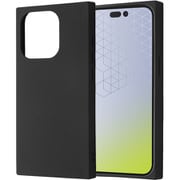 IN-P42TK1/B [iPhone 15 Pro 耐衝撃 ソフトケース KAKU/マット/ブラック]