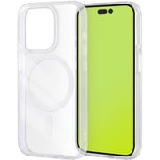 IN-P42MG2/CM [iPhone 15 Pro 耐衝撃ハイブリッドケース MagSafe マグネット式アクセサリー対応/クリア]