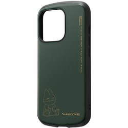IN-PP42AC4/PK33 [iPhone 15 Pro ポケットモンスター / 耐衝撃ケース MiA/ゴンべ_ダークグリーン]