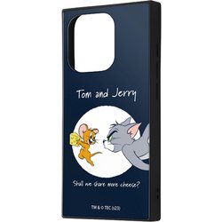 IQ-WP42K3TB/TJ21 [iPhone 15 Pro トムとジェリー / ハイブリッドケース KAKU/トムとジェリー_チーズ]