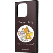 IQ-WP42K3TB/TJ22 [iPhone 15 Pro トムとジェリー / ハイブリッドケース KAKU/ジェリーとタフィー_チーズ]