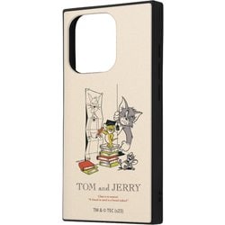 IQ-WP42K3TB/TJ012 [iPhone 15 Pro トムとジェリー / ハイブリッドケース KAKU/授業]