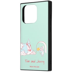 IQ-WP42K3TB/TJ27 [iPhone 15 Pro トムとジェリー / ハイブリッドケース KAKU/トムとジェリー_チーズ2]