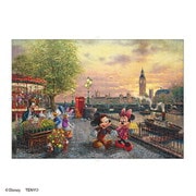 D1000-853 Mickey and Minnie in London [ジグソーパズル 1000ピース （完成サイズ：51×73.5cm）]