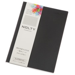 NOLTY ノート A5 方眼3.5mm ブラック NTBNT1401