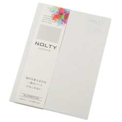 NOLTY ノート A5 方眼3.5mm グレー NTBNT1402
