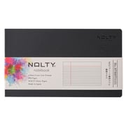 NOLTY ノート 横型スリム 横罫クロス ブラック NTBNT3101