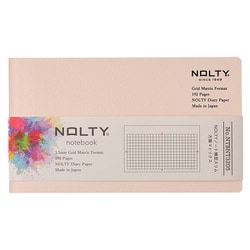 NOLTY ノート 横型スリム 方眼マトリクス ピンク NTBNT3205