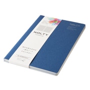 NOLTY ノート A5 ログタイプ 薄型 ネイビー NTBNT8201