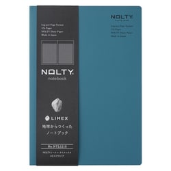 ノルティ ノート×ライメックス A5 ログタイプ トロレイトブルー NTL1215