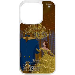 IJ-DP42LG1S/BL8 [iPhone 15 Pro ディズニー / ラメ グリッターケース/ベル_二人だけの舞踏会]