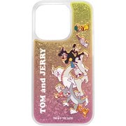 IJ-WP42LG1S/TJ45 [iPhone 15 Pro トムとジェリー / ラメ グリッターケース/トムとジェリー_集合]