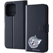 IJ-WP42ELC1DN/TJ55 [iPhone 15 Pro トムとジェリー / 手帳型レザーケース マグネット/トム_ひょっこり]