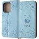 IJ-BP42DML2A/MF64 [iPhone 15 Pro ミッフィー / 手帳型レザーケース Raffine/ボリス_ブルーフラワー]