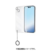 IN-P43PFC7/CM [iPhone 15 Plus 超軽量 ハードケース ウルトラライト リングストラップ付/クリア]