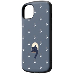 IN-CP43AC4/NK3 [iPhone 15 Plus 耐衝撃ケース MiA-collection/ネコ/ネイビー]