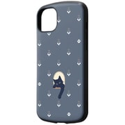 IN-CP43AC4/NK3 [iPhone 15 Plus 耐衝撃ケース MiA-collection/ネコ/ネイビー]