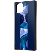 INQ-CP43K3TB/SP3 [iPhone 15 Plus 耐衝撃 ハイブリッドケース KAKU/ストライプ/ブルー]