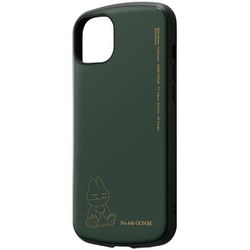 IN-PP43AC4/PK33 [iPhone 15 Plus ポケットモンスター / 耐衝撃ケース MiA/ゴンべ_ダークグリーン]