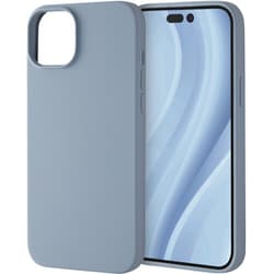 IS-P43C17/PA [iPhone 15 Plus ハイブリッドシリコンケース/ペールブルー]