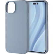 IS-P43C17/PA [iPhone 15 Plus ハイブリッドシリコンケース/ペールブルー]