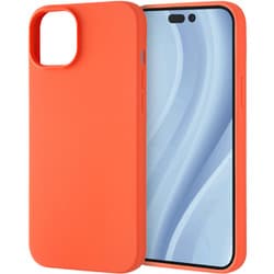 IS-P43C17/OR [iPhone 15 Plus ハイブリッドシリコンケース/コーラルオレンジ]