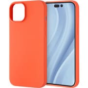 IS-P43C17/OR [iPhone 15 Plus ハイブリッドシリコンケース/コーラルオレンジ]