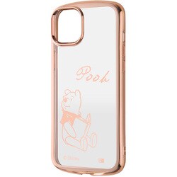 IN-DP43TC13PG/PO25 [iPhone 15 Plus ディズニー / TPUソフトケース METAMORU/くまのプーさん_メタリック]