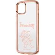 IN-WP43TC13PG/TJ54 [iPhone 15 Plus トムとジェリー / TPUソフトケース METAMORU/ジェリー_メタリック]