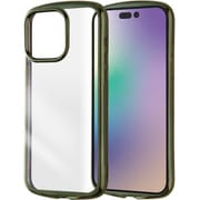 IN-P44TC13/OVM [iPhone 15 Pro Max 耐衝撃 TPUソフトケース METAMORU plus/オリーブ]