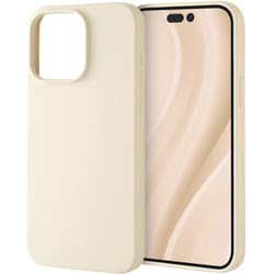 IS-P44C17/BE [iPhone 15 Pro Max ハイブリッドシリコンケース/ベージュ]