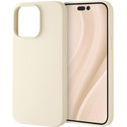 IS-P44C17/BE [iPhone 15 Pro Max ハイブリッドシリコンケース/ベージュ]