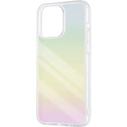 IS-P44CC11/ARM [iPhone 15 Pro Max ハイブリッドガラスケース/オーロラ]