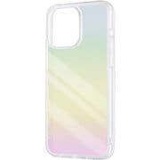 IS-P44CC11/ARM [iPhone 15 Pro Max ハイブリッドガラスケース/オーロラ]