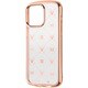 IN-DP44TC13PG/MN11 [iPhone 15 Pro Max ディズニー / TPUソフトケース METAMORU/ミニーマウス総柄_メタリック]