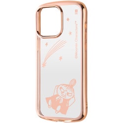 IN-AP44TC13PG/MT60 [iPhone 15 Pro Max ムーミン / TPUソフトケース METAMORU/リトルミイ星空_メタリック]
