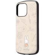 IN-BP44AC4/MF49 [iPhone 15 Pro Max ミッフィー / 耐衝撃ケース MiA/フラワー]