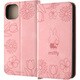 IJ-BP44DML2P/MF63 [iPhone 15 Pro Max ミッフィー / 手帳型レザーケース Raffine/ミッフィー_ピンクフラワー]