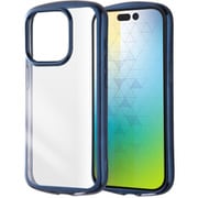 RT-P42TC13/AM [iPhone 15 Pro Like standard 耐衝撃 TPUソフトケース METAMORU/ブルー]