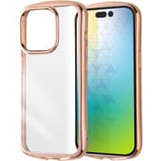 RT-P42TC13/PGM [iPhone 15 Pro Like standard 耐衝撃 TPUソフトケース METAMORU/ピンクゴールド]