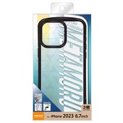 RT-P44TC13/BM [iPhone 15 Pro Max Like standard 耐衝撃 TPUソフトケース METAMORU/ブラック]