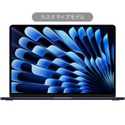 MacBook Air 15インチ M2チップ（8コアCPU/10コアGPU）/16GBユニファイドメモリ/SSD 1TB/70W USB-C電源アダプタ/Touch ID搭載バックライトMagic Keyboard - 日本語（JIS）/カスタマイズモデル（CTO） ミッドナイト [Z18U000UE]