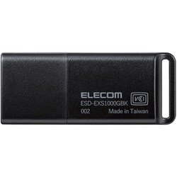 ELECOM 外付けSSD 1TB ESD-EXS1000GBK 外付けポータブルSSD - ESD-EXS1000GBK