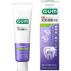 ガム 知覚過敏ラボデンタルペースト マイルドハーブ 90g [歯磨き粉 医薬部外品 歯周病 むし歯・口臭予防]