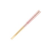 ほんとうにすべらないお箸 子供用 スモークラインピンク HSS-021
