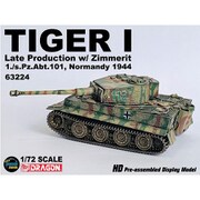 DRR63224 1/72 完成品 WW.II ドイツ軍 ティーガーI型後期生産型 ツィンメリットコーティング付 第101重戦車大隊 112号車 ノルマンディー 1944 [組立済プラスチックモデル]