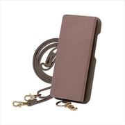 MS-XP1-5-DM [Xperia 1 V 用 ケース マルチショルダーケース ショルダータイプ くすみカラー エレガンテ Elegante/ダークモーヴ]